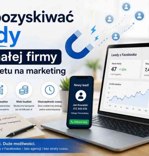Jak pozyskiwać leady dla małej firmy bez budżetu – automatyzacja reklam Facebook i generowanie kontaktów